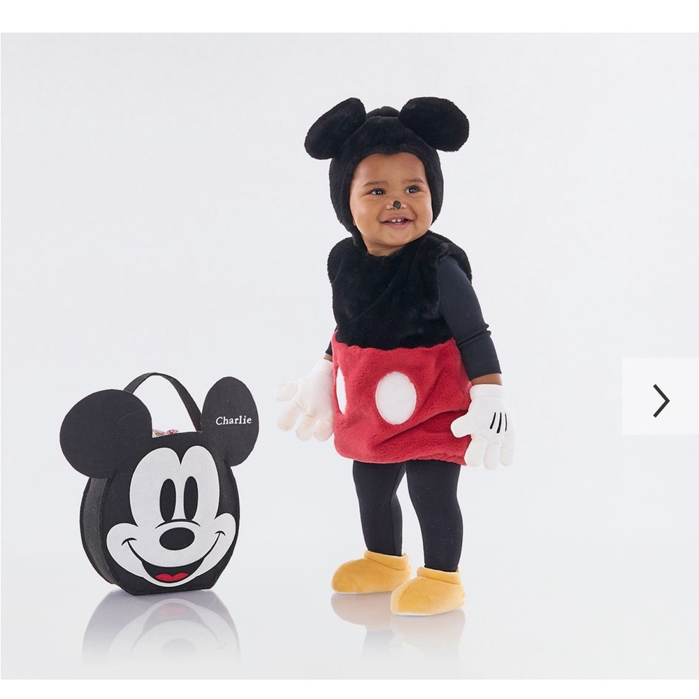 Pottery barn Mickey Mouse costume